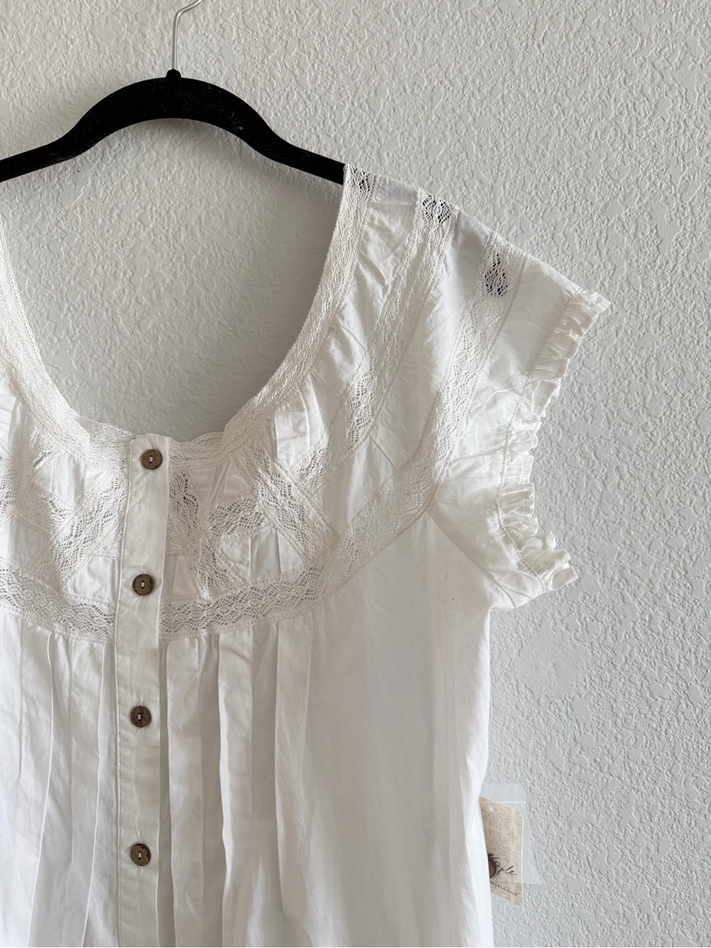 NWT Free People Aster Midi Dress Flowy Boho Cottagecore Beach Swim Coverup S - Picture 4 of 10